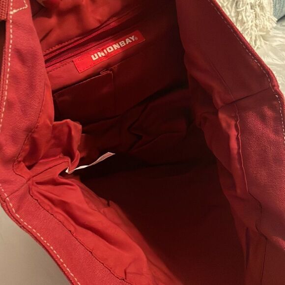 UnionBay Handbag Multicolor Canvas
Striped Boho Bag - Picture 8 of 10